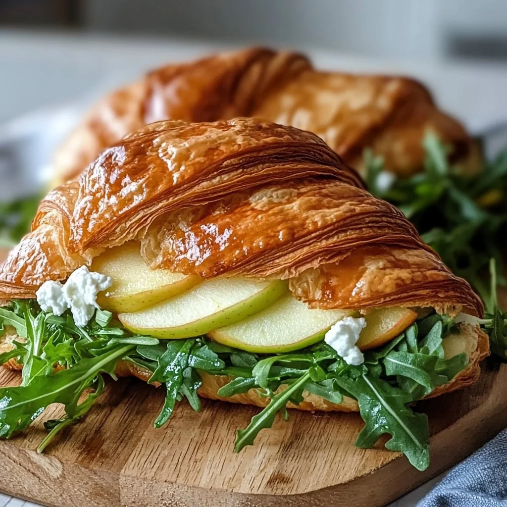 Apple Goat Cheese Croissant