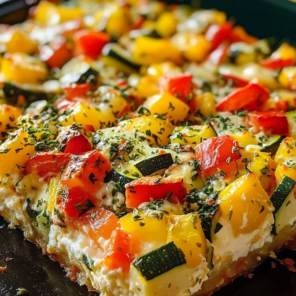 Cottage Cheese and Veggie Bake