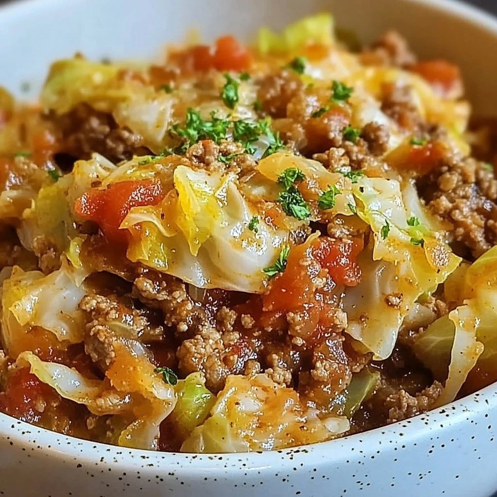 Crockpot Cabbage Roll Casserole