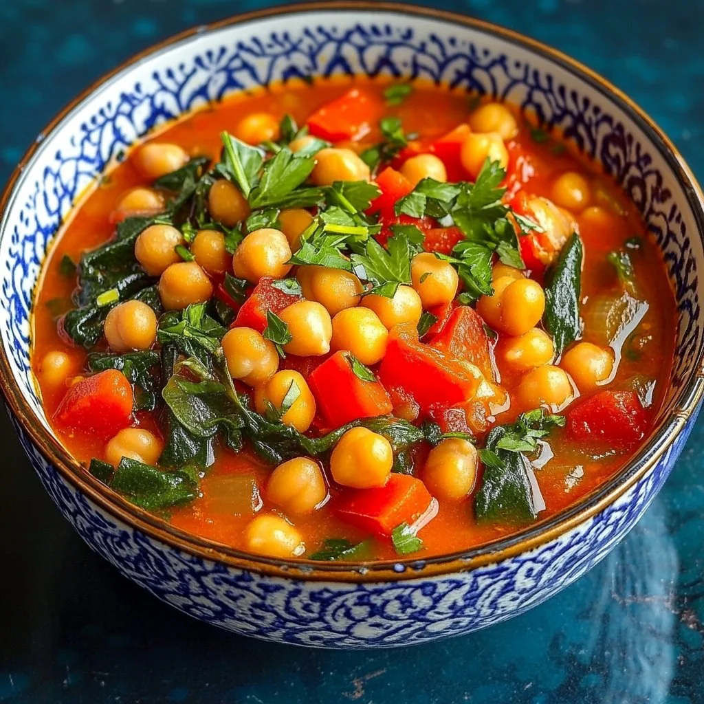 Greek Chickpea Soup