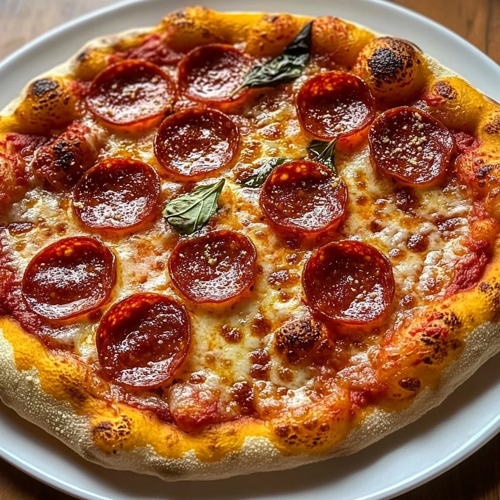 Hot Honey Beef Pepperoni Pizza