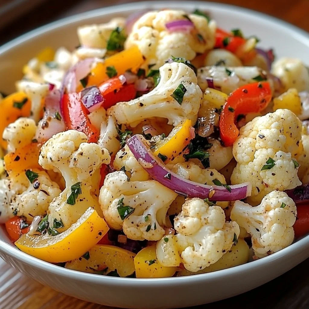 Marinated Cauliflower Salad