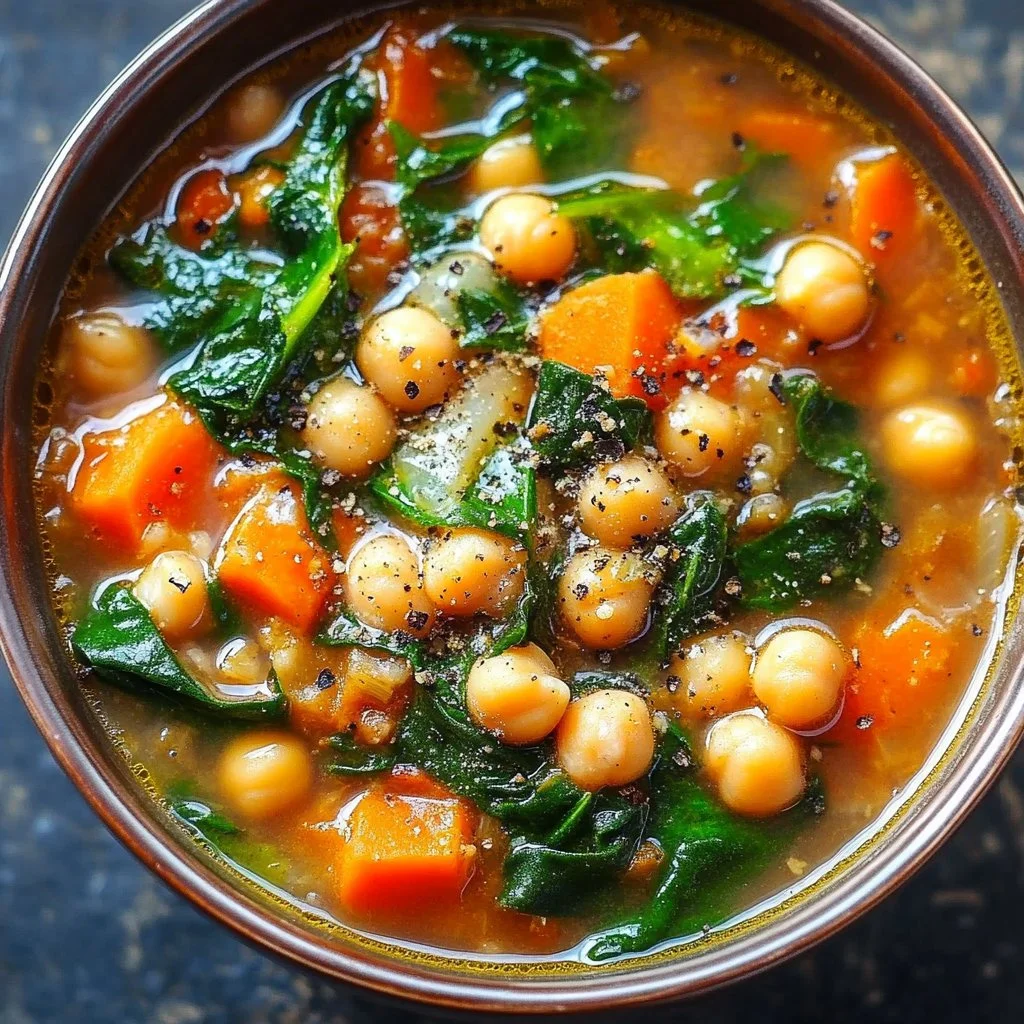 Mediterranean Chickpea Soup
