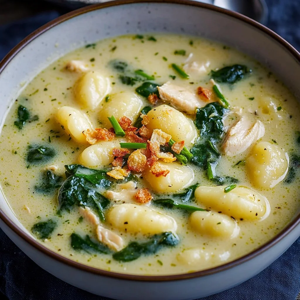 Olive Garden Copycat Chicken Gnocchi Soup