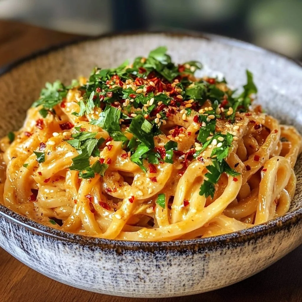 Peanut Udon Noodles