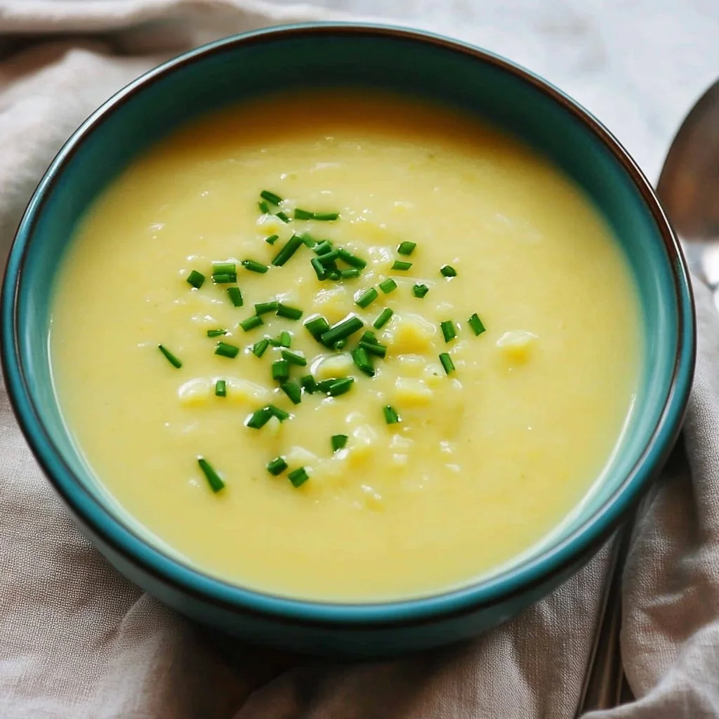 Quick Dairy Free Potato Leek Soup