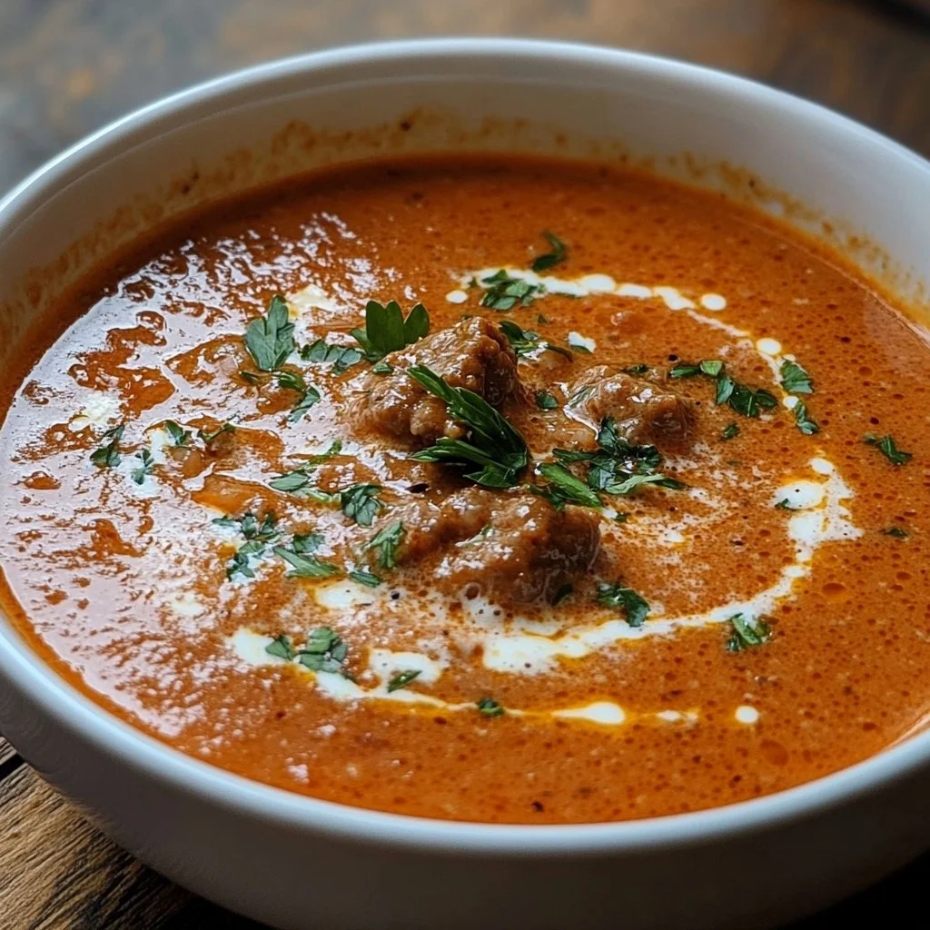 Sausage Tomato Cream Cheese Soup