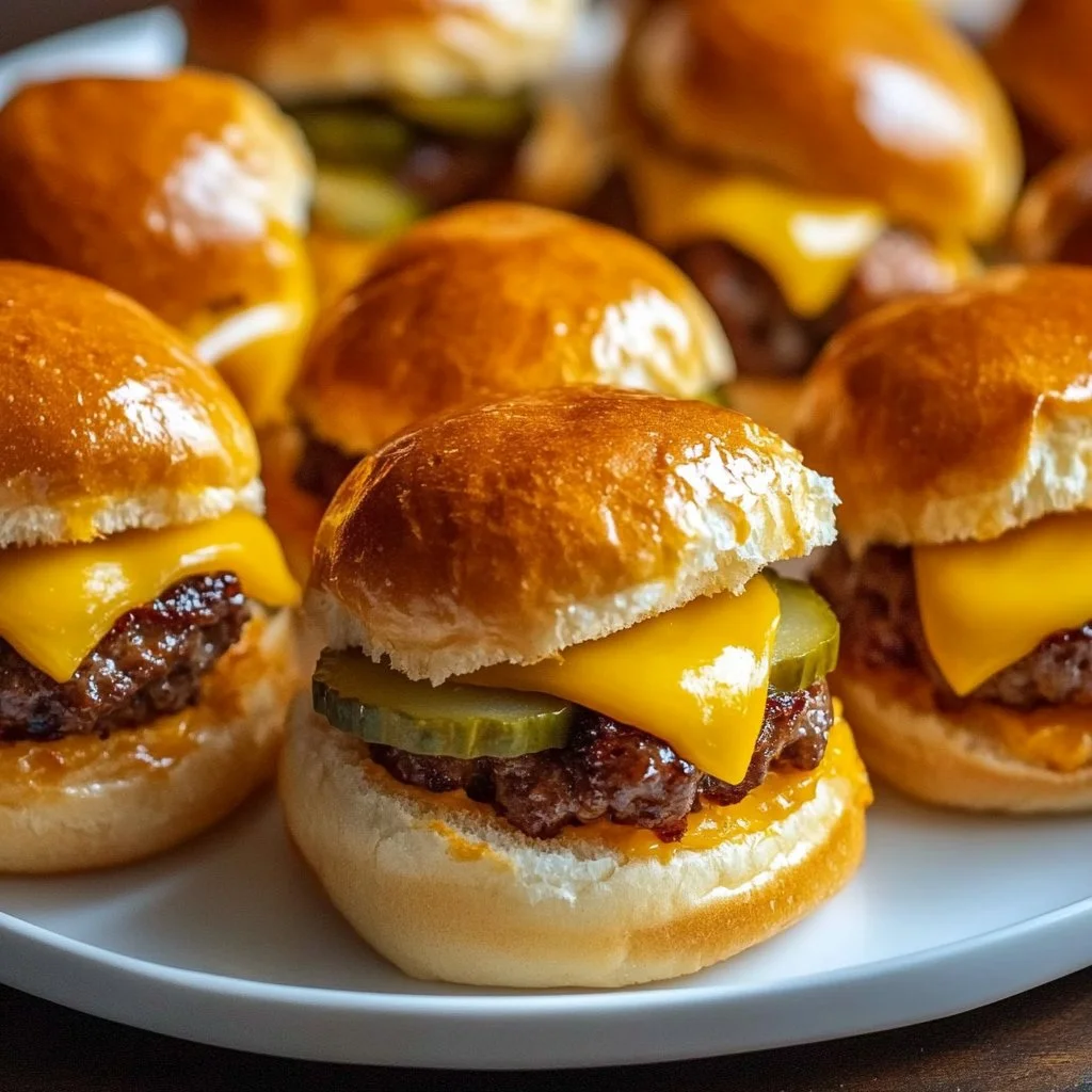 Sheetpan Burger Sliders