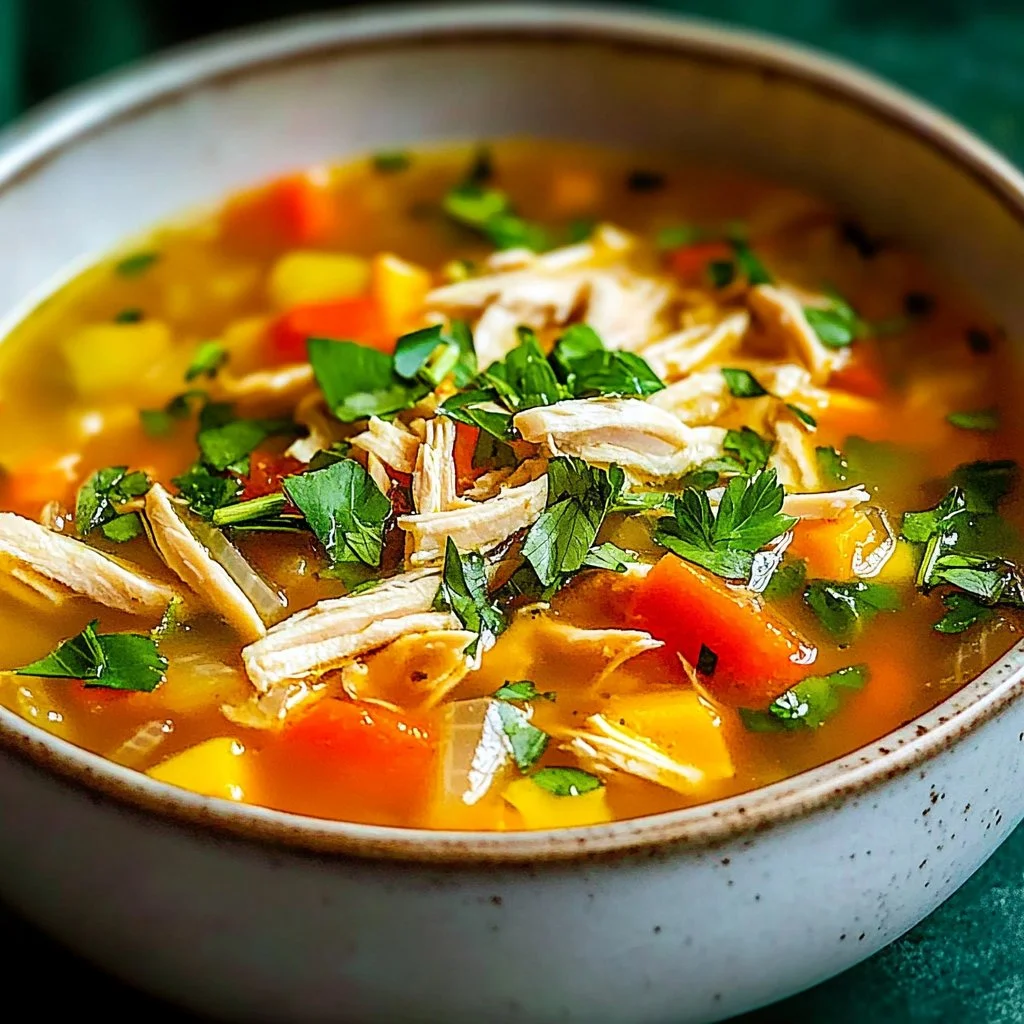 Sicilian Chicken Soup