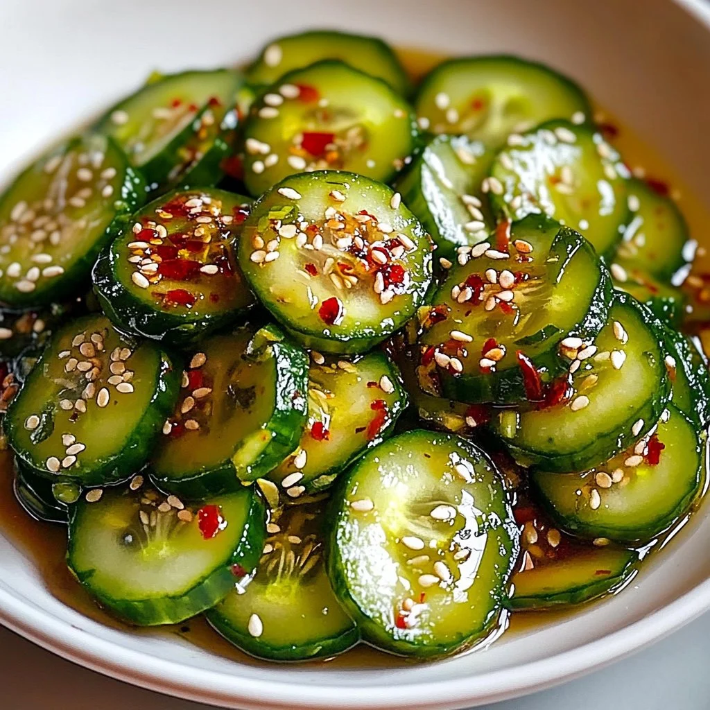 Smashed Asian Cucumber Salad