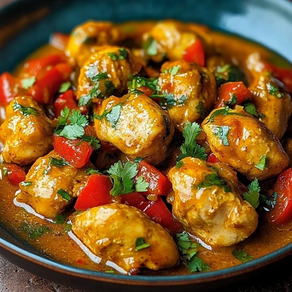 Spicy Brazilian Coconut Chicken