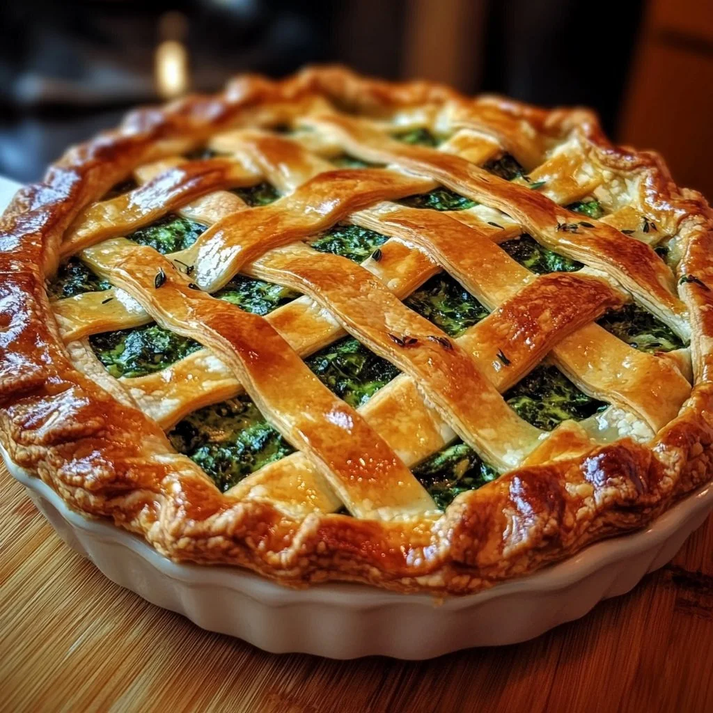 Spinach Stuffed Pie