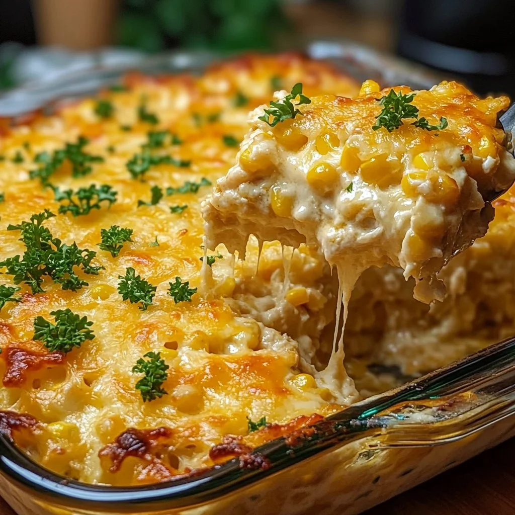 Street Corn Chicken Casserole